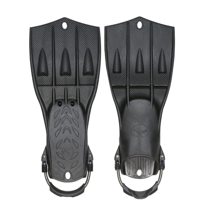 Professional Scuba Diving Snorkel Fins Adjustable Buckles Swimming Flippers Short Silicone Frog Shoes For Adult Diving Equipment