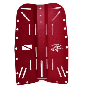 HOG Aluminum Backplate - Red