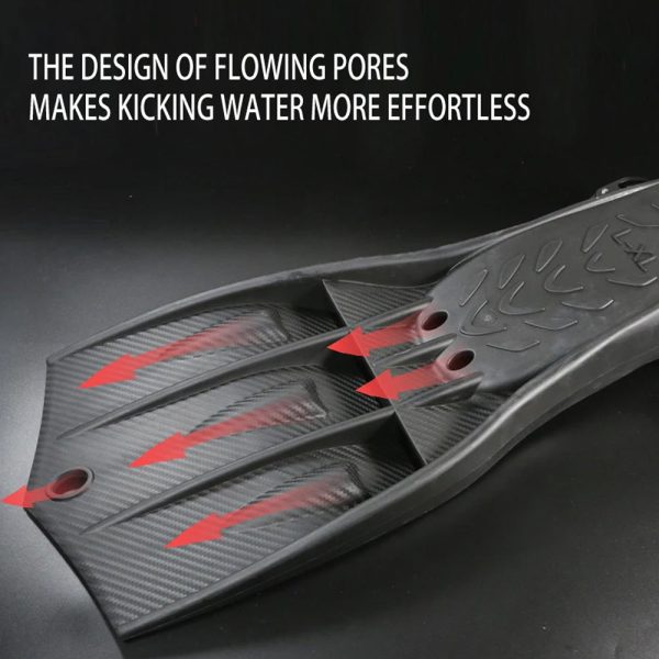 Professional Scuba Diving Snorkel Fins Adjustable Buckles Swimming Flippers Short Silicone Frog Shoes For Adult Diving Equipment - Image 5